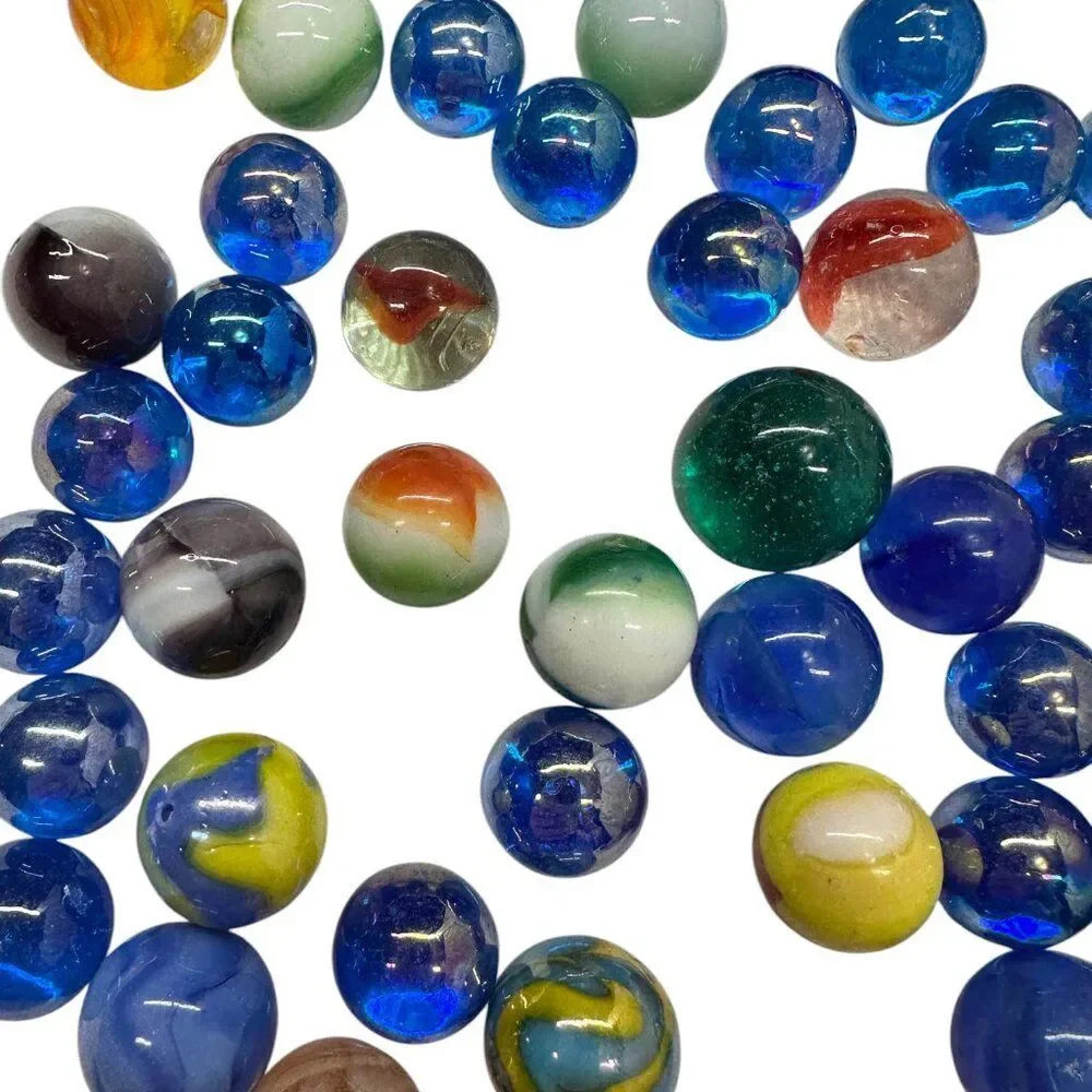 Glass Marbles - Lot of 135